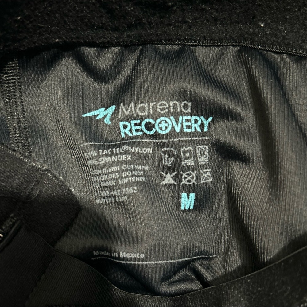 Marena Recovery High-Waist Zipper Girdle Calf Length Black Post Surgical - Picture 9 of 11